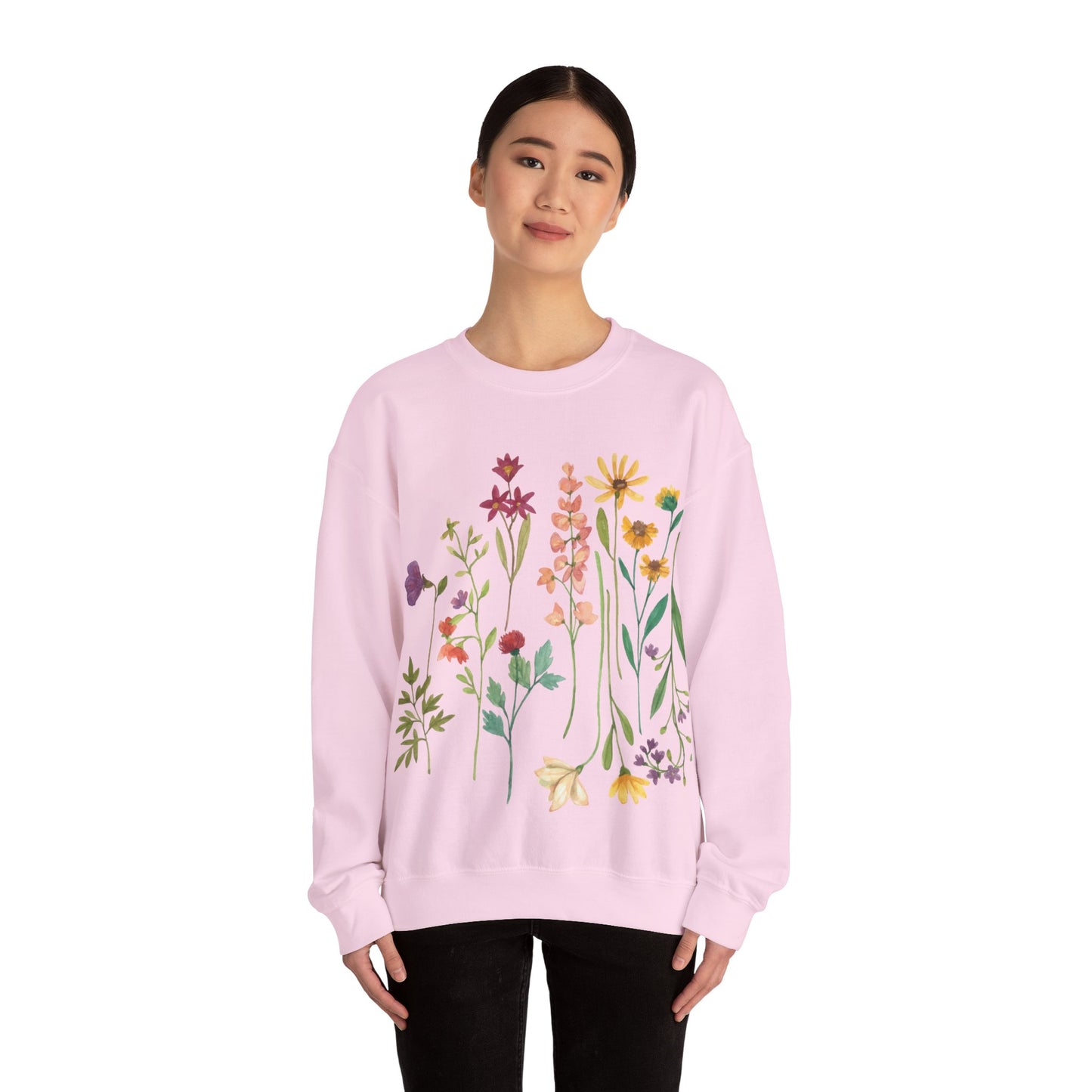 Unisex Heavy Blend™ Crewneck Sweatshirt Ref 001/F - Printing With Colors