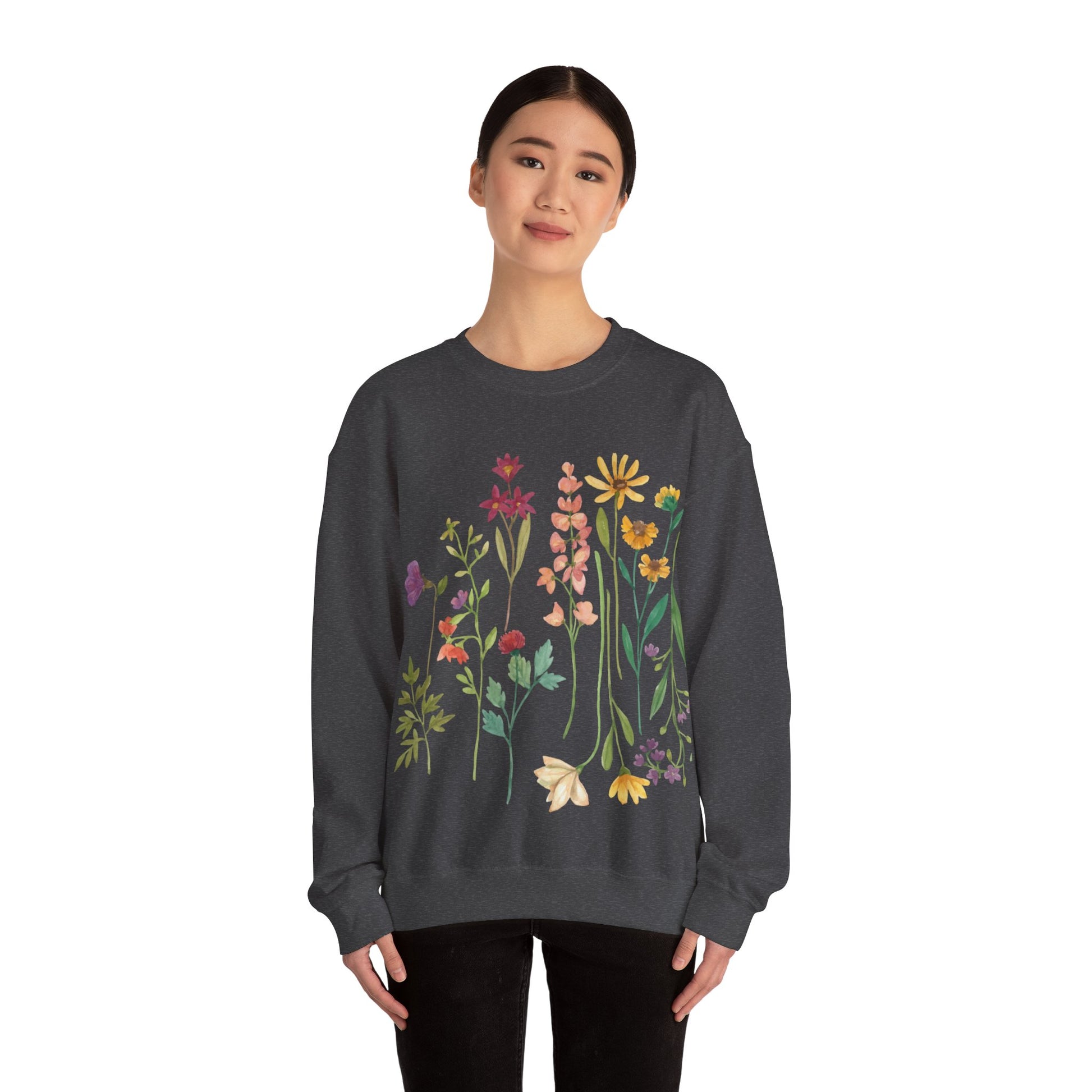 Unisex Heavy Blend™ Crewneck Sweatshirt Ref 001/F - Printing With Colors