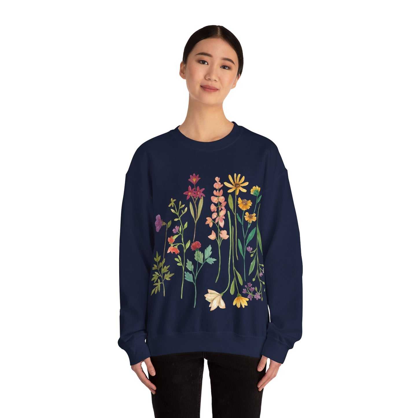 Unisex Heavy Blend™ Crewneck Sweatshirt Ref 001/F - Printing With Colors